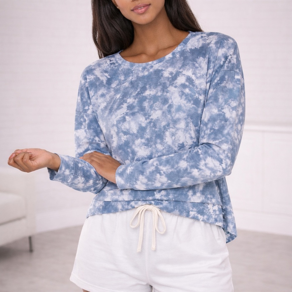 ONZIE High-Low Lounge Sweatshirt | Easy Relaxed Pullover